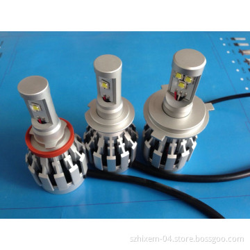 H7 All in One CREE LED Headlight with Inside Fan and Ballast 40W 4000lumen Auto LED Headlight